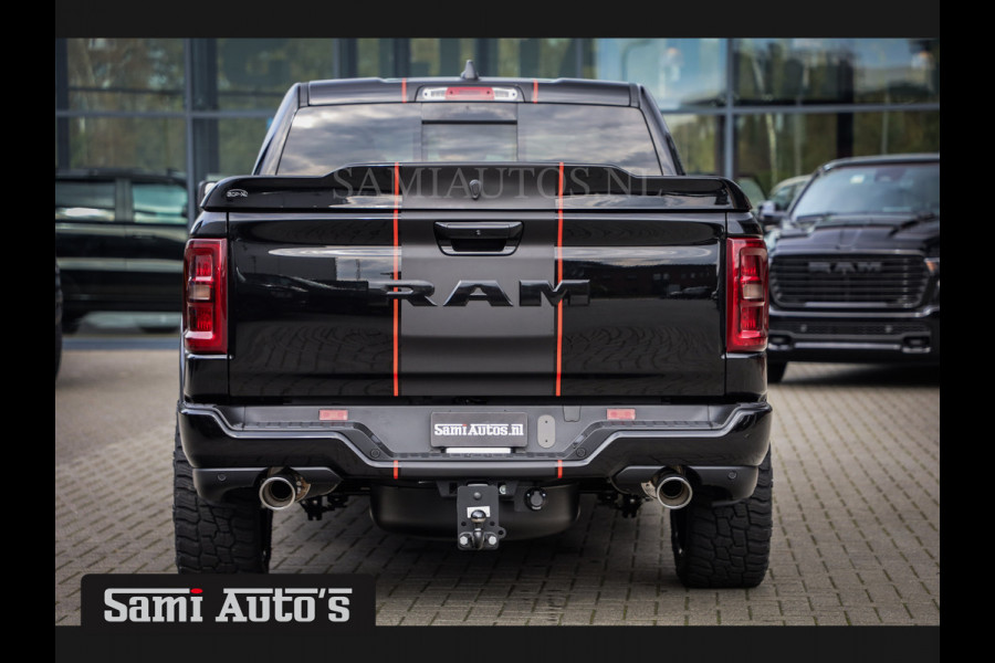 Dodge Ram 2025 LARAMIE SPORT HURRICANE 420PK 636 Nm | PRIJS MET LPG EN COVER EN GARANTIE | DUBBELE CABINE | PICK UP | 5 PERSOONS | DC | GRIJSKENTEKEN | VOORAAD 2189 - 9768