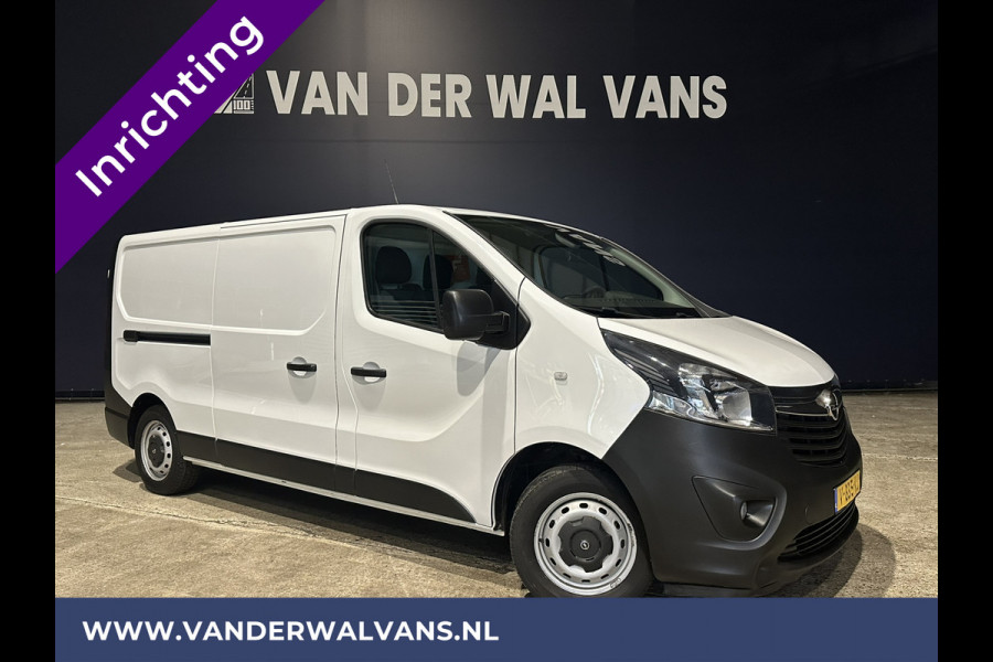 Opel Vivaro 1.6 CDTI 126pk **BPM VRIJ voor de Ondernemer** L2H1 inrichting Euro6 Airco | Navigatie | Camera LED, cruisecontrol, Trekhaak, Parkeersensoren, Bijrijdersbank