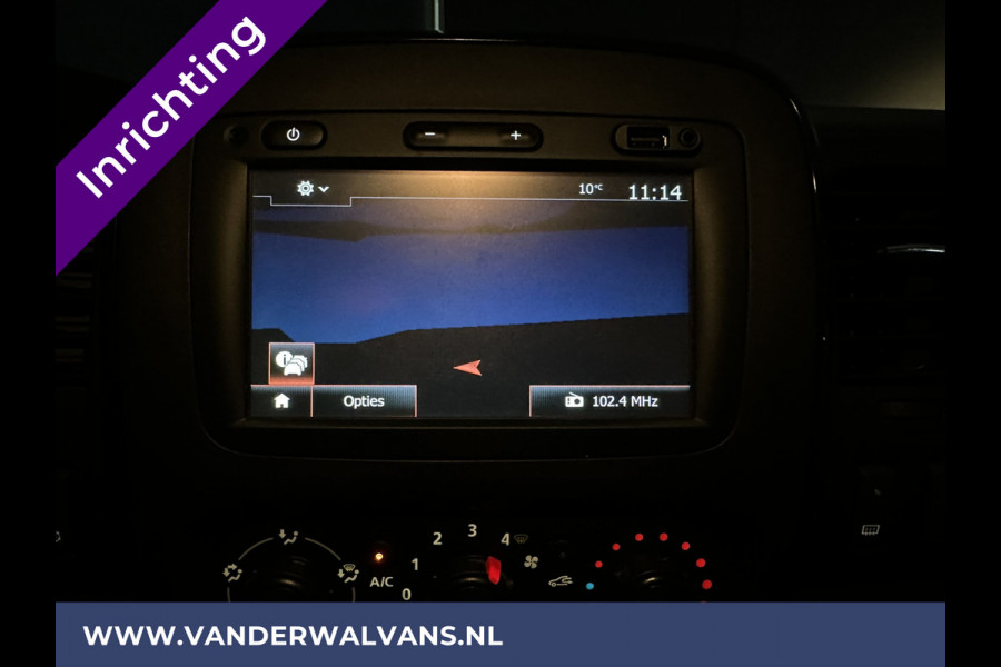 Opel Vivaro 1.6 CDTI 126pk **BPM VRIJ voor de Ondernemer** L2H1 inrichting Euro6 Airco | Navigatie | Camera LED, cruisecontrol, Trekhaak, Parkeersensoren, Bijrijdersbank