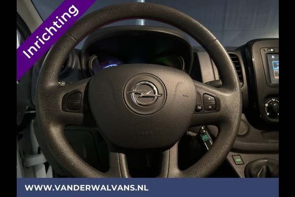 Opel Vivaro 1.6 CDTI 126pk **BPM VRIJ voor de Ondernemer** L2H1 inrichting Euro6 Airco | Navigatie | Camera LED, cruisecontrol, Trekhaak, Parkeersensoren, Bijrijdersbank