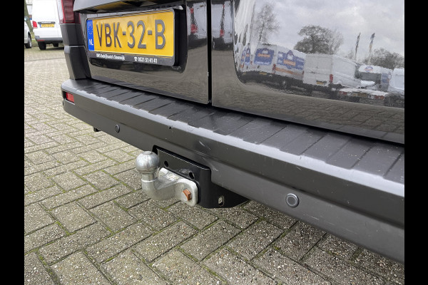 Fiat Talento 1.6 MJ 125pk EcoJet L2H1 DC 6 persoons / vaste prijs rijklaar € 20.950 ex btw / lease vanaf € 375 / zwart metallic / airco / cruise / navigatie / lichtmetalen velgen / trekhaak / isofix !