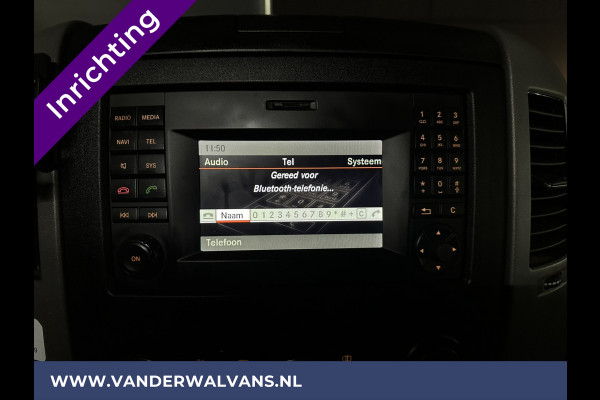 Mercedes-Benz Sprinter 316 CDI 164pk **BPM VRIJ voor de Ondernemer** L2H2 inrichting Euro6 Airco | 2800kg trekhaak Camera, Cruisecontrol, parkeersensoren