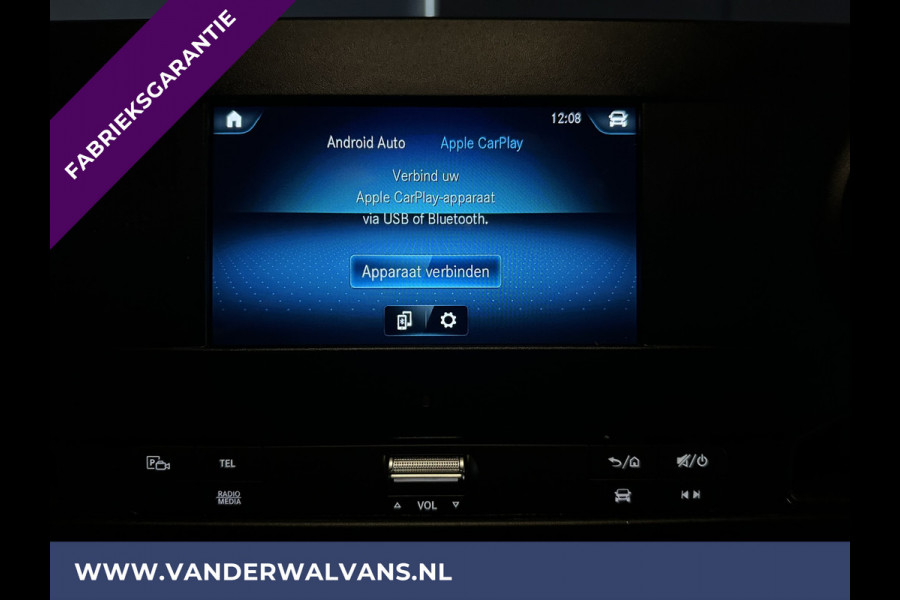 Mercedes-Benz Sprinter 317 CDI 170pk L3H2 Fabrieksgarantie Euro6 Airco | Camera | Apple Carplay Android Auto, Cruisecontrol, Parkeersensoren, Stoelverwarming, Bijrijdersbank