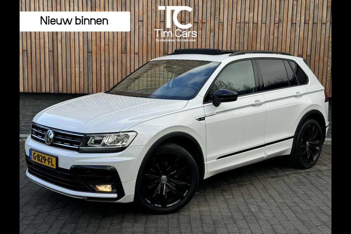 Volkswagen Tiguan 1.5 TSI R-line Automaat | Panorama | Leer | LED Verlichting | Actief Demping Systeem | Achteruitrijcamera | Black Style | 20 inc