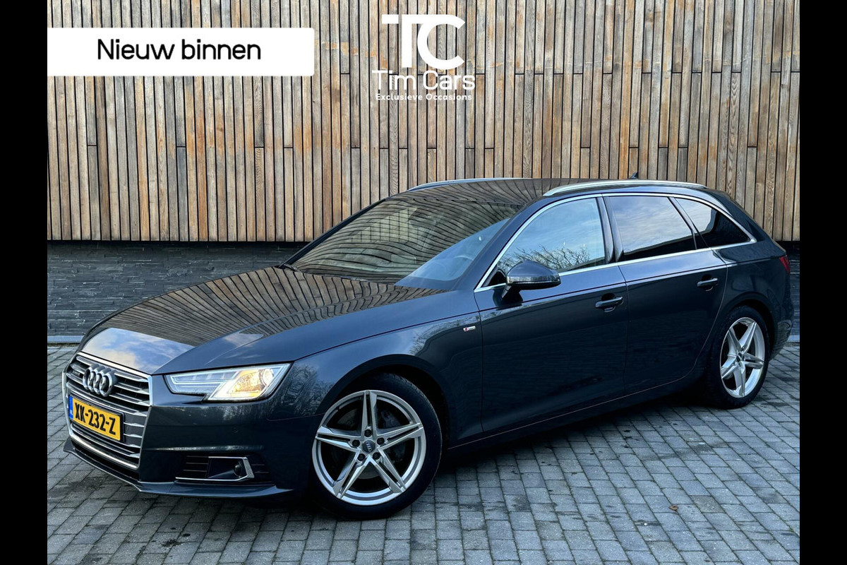 Audi A4 Avant 2.0 TDI quattro S-line Automaat | Standkachel | Stoelverwarming | Xenon verlichting | Adaptieve cruise control | Dode hoek