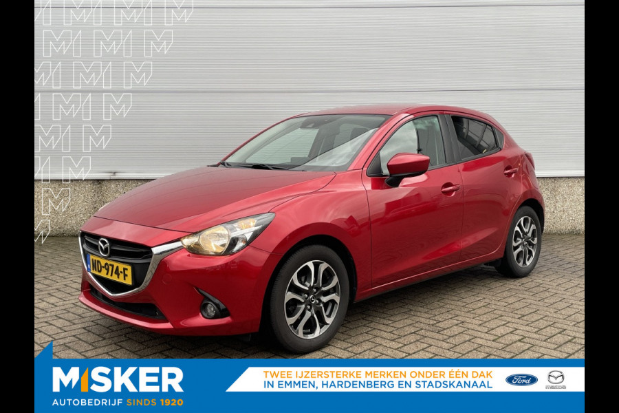 Mazda 2 1.5 Skyactiv-G GT-M line NAVI | Cruise | Stoelverwarming |