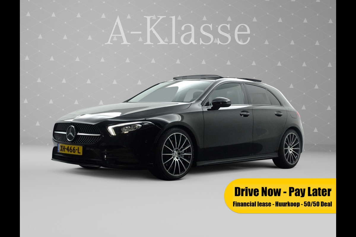 Mercedes-Benz A-Klasse 180 AMG Night Edition Aut- Panodak I Xenon led I CarPlay I Alcantara sport interieur I Camera I Park Assist