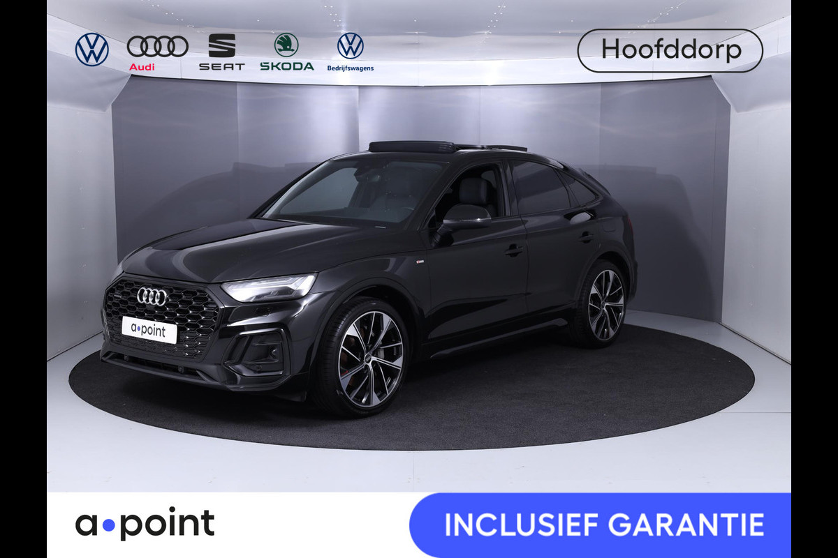 Audi Q5 Sportback 55 TFSI e S edition 367 pk S-tronic quattro | Navigatie | Panoramadak | Parkeersensoren | Achteruitrijcamera | Stoelverwarming | Bang & Olufsen | S-line |