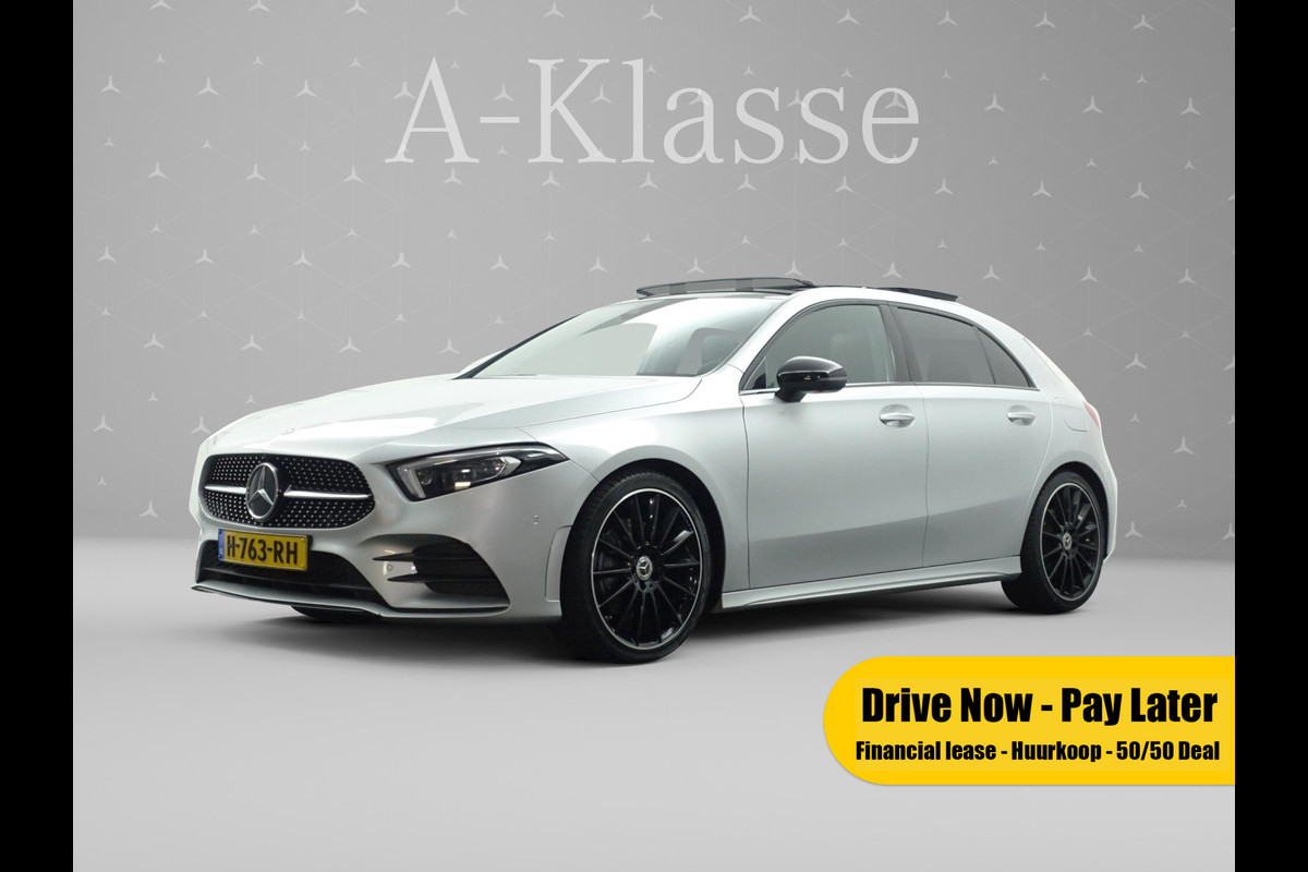 Mercedes-Benz A-Klasse 220 AMG Launch Edition Premium Plus Aut- Burmester Audio I  Memory Seats I  360 Camera I  Panodak I sfeerverlichting I Led