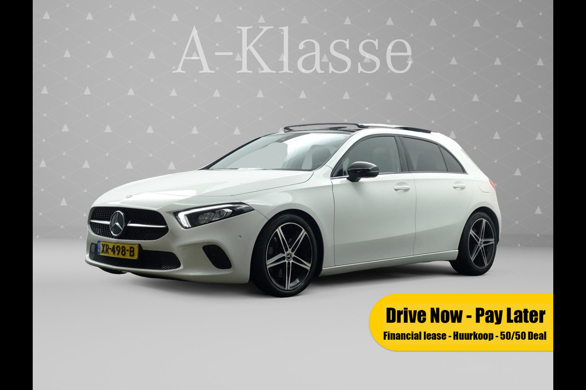 Mercedes-Benz A-Klasse 220 AMG Night Edition Aut- Panoramadak I Leer I Widescreen I Carplay I Camera I