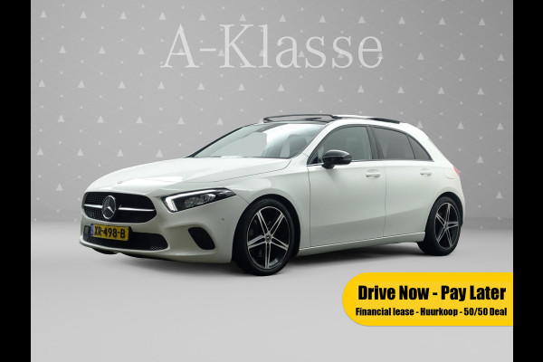 Mercedes-Benz A-Klasse 220 AMG Night Edition Aut- Panoramadak I Leer I Widescreen I Carplay I Camera I