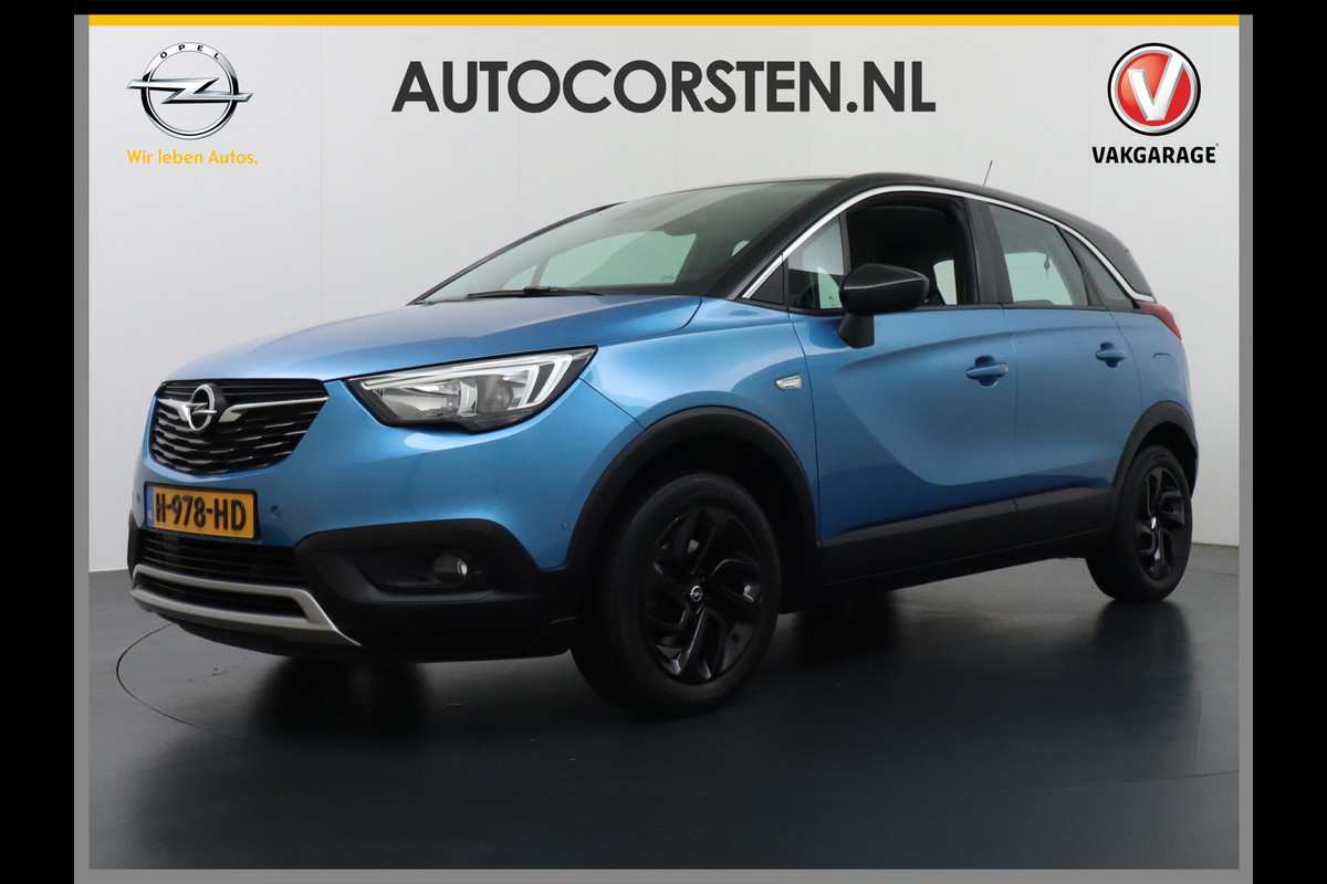 Opel Crossland X 1.2T Automaat Innovation Apple Carplay Android Auto Navi Ecc Keyless Camera Cruise Control Pdc Lmv Bluetooth Two-tone Regen-Lichtsensor Lane-assist Led