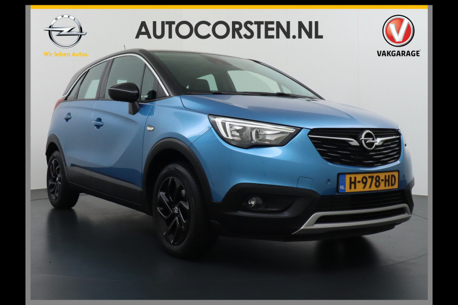 Opel Crossland X 1.2T Automaat Innovation Apple Carplay Android Auto Navi Ecc Keyless Camera Cruise Control Pdc Lmv Bluetooth Two-tone Regen-Lichtsensor Lane-assist Led