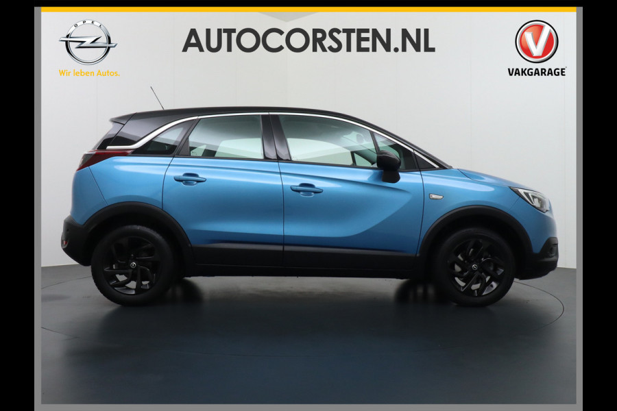 Opel Crossland X 1.2T Automaat Innovation Apple Carplay Android Auto Navi Ecc Keyless Camera Cruise Control Pdc Lmv Bluetooth Two-tone Regen-Lichtsensor Lane-assist Led