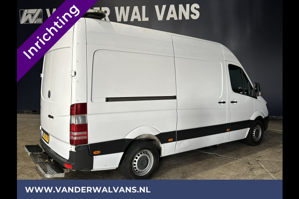 Mercedes-Benz Sprinter 316 CDI 164pk **BPM VRIJ voor de Ondernemer** L2H2 inrichting Euro6 Airco | 2800kg trekhaak Camera, Cruisecontrol, parkeersensoren