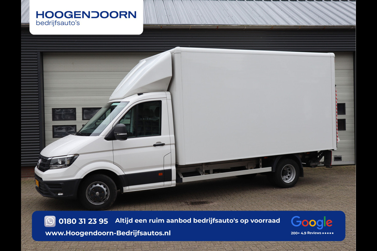 Volkswagen Crafter 50 2.0 TDI 177pk - DSG Automaat - Dubbel Lucht - Bakwagen Laadklep Meubelbak