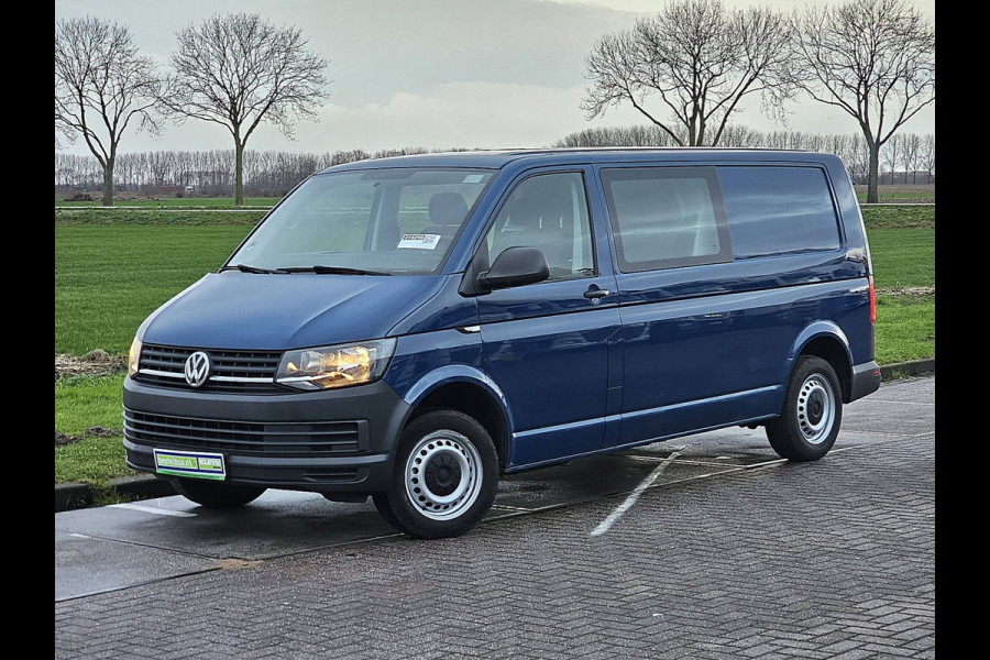 Volkswagen Transporter 2.0 TDI L2H1 DC dubbele cabine, airco, navi, pdc.