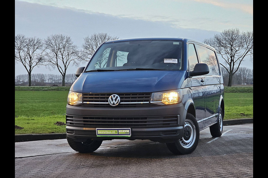 Volkswagen Transporter 2.0 TDI L2H1 DC dubbele cabine, airco, navi, pdc.