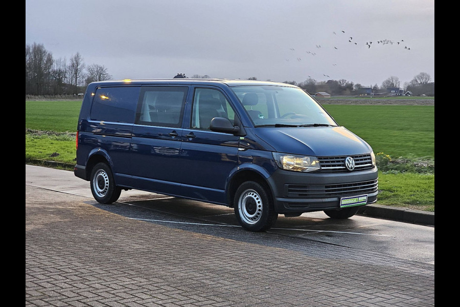 Volkswagen Transporter 2.0 TDI L2H1 DC dubbele cabine, airco, navi, pdc.