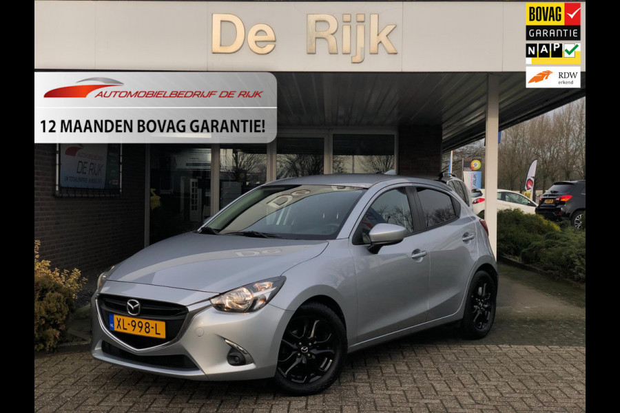 Mazda 2 1.5 Skyactiv-G Sport Selected | Navi, Camera, Cruise, Airco, DAB+ | Dealeronderhouden |