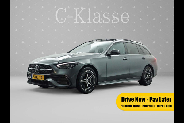 Mercedes-Benz C-Klasse Estate 300 e AMG Plug in Hybrid 9G Aut- Panodak I Bi Color Leer I Carplay I 360 cam I Rijassistentiepakket