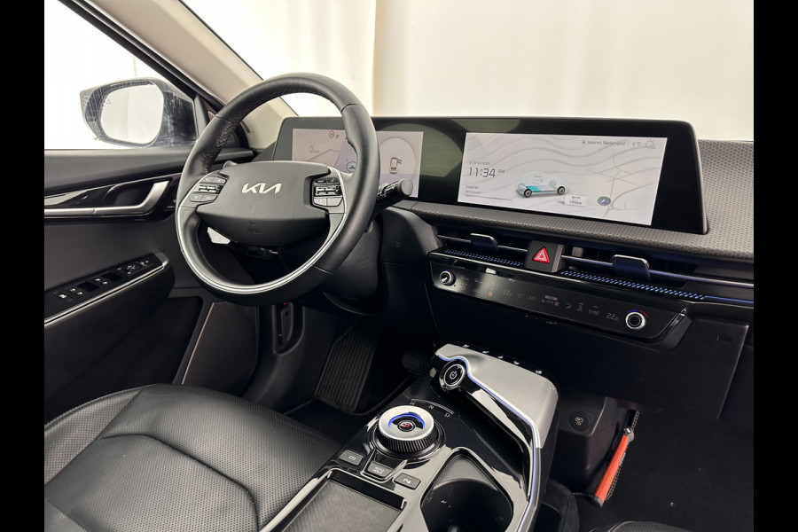 Kia Ev6 Plus 77.4 kWh [ 3-Fase ] (INCL-BTW) *FULL-LEATHER | ADAPTIVE-CRUISE | HEAT-PUMP | WIDE-SCREEN-DIGI-COCKPIT | MERIDIAN-AUDIO | MEMORY-PACK | FULL-LED | KEYLESS | CAMERA | DAB | BLIND-SPOT | NAVI-FULLMAP | COMFORT-SEAT