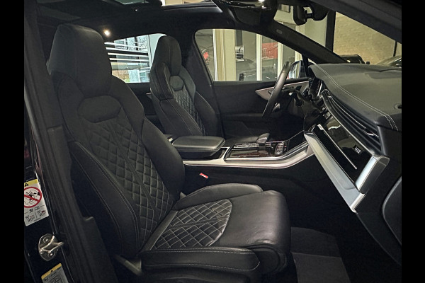 Audi Q7 50 V6 TDI 7-Persoons S-Line | RS-Seats | 360 View | ACC | Panorama | B&O Sound | Laser-LED | Head-Up | 22'' | Memory | 4-Zone Clima | Luchtvering | Keyless-Entry | Tour-Pakket | Stuurverwarming | Sfeerverlichting | Carplay |