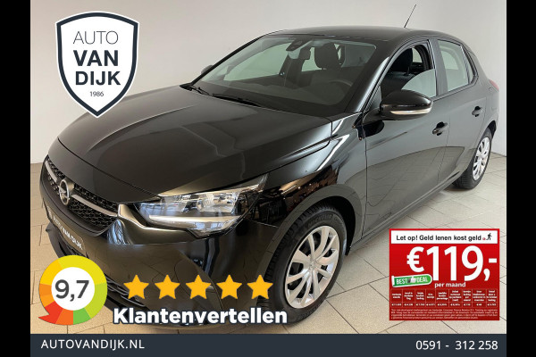 Opel Corsa 1.2 Edition AIRCO CRUISE BLUETOOTH MULTI STUUR FRONT ASSIST ELEK RAMEN CENT VERG 16INCH VELGEN 5DEURS NIEUWSTAAT