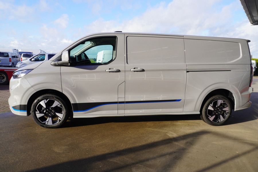 Ford Transit Custom 300L 2.0 TDCI 170PK L2H1 Sport Automaat Schuifdeur L / R Airco | Adap.Cruise | Navi | Camera | Blis | 19" Lm velgen