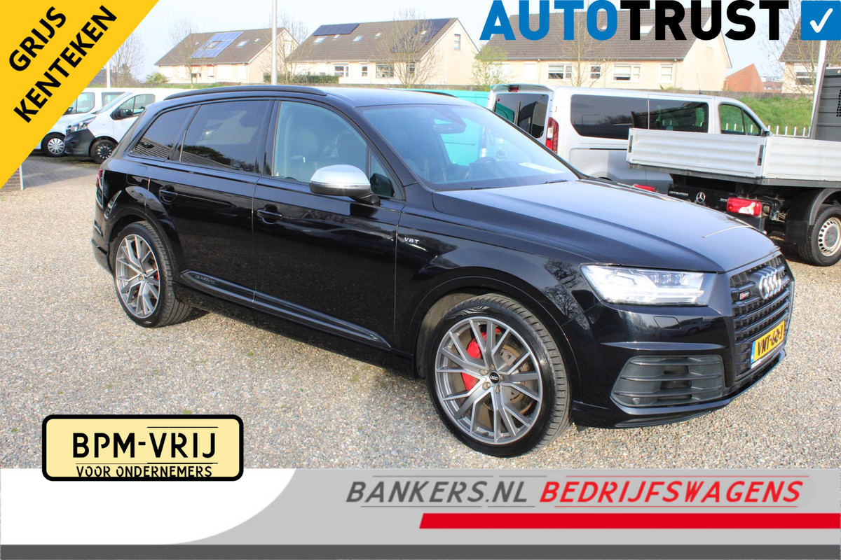 Audi SQ7 V8 T 4.0TDI 435PK Quattro Pro Line GRIJS KENTEKEN