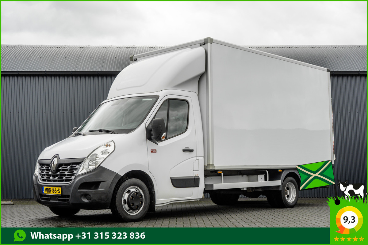 Renault Master 2.3 dCi Bakwagen met laadklep (1000 KG) | Euro 6 | 164 PK | Cruise | Airco | Navigatie