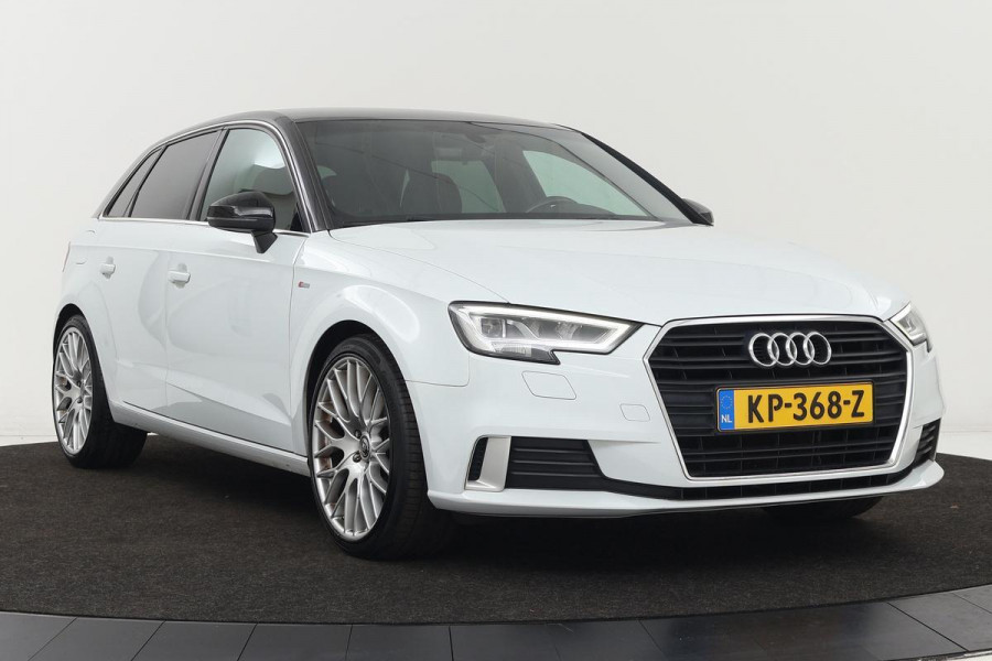 Audi A3 1.0 TFSI Sport | Leder/Alcantara | Full LED | 19'' | Navigatie | Climate control | PDC | Sportstoelen | Bluetooth | Cruise control | S-line