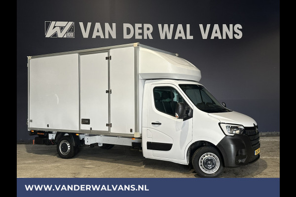 Renault Master 2.3 dCi 164pk **BPM VRIJ voor de Ondernemer** Bakwagen Laadklep Zijdeur Euro6 Airco | Navigatie | LED Cruisecontrol, Bijrijdersbank