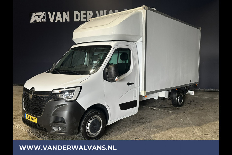 Renault Master 2.3 dCi 164pk **BPM VRIJ voor de Ondernemer** Bakwagen Laadklep Zijdeur Euro6 Airco | Navigatie | LED Cruisecontrol, Bijrijdersbank