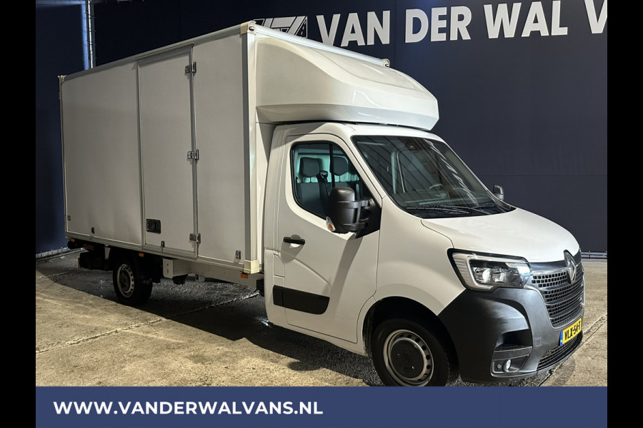 Renault Master 2.3 dCi 164pk **BPM VRIJ voor de Ondernemer** Bakwagen Laadklep Zijdeur Euro6 Airco | Navigatie | LED Cruisecontrol, Bijrijdersbank