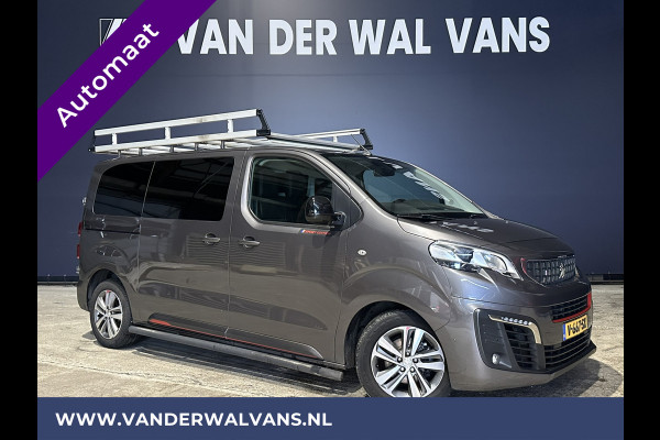 Peugeot Expert 2.0 BlueHDI 177pk Automaat **BPM VRIJ voor de Ondernemer** L2H1 Euro6 Airco | Camera | Navigatie | Apple Carplay Android Auto, Cruisecontrol, Parkeersensoren, Trekhaak, Imperiaal, LM velgen, Sidebars, Leder, Bijrijdersbank