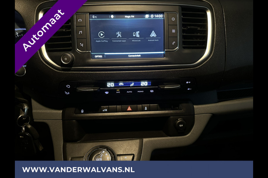 Peugeot Expert 2.0 BlueHDI 177pk Automaat **BPM VRIJ voor de Ondernemer** L2H1 Euro6 Airco | Camera | Navigatie | Apple Carplay Android Auto, Cruisecontrol, Parkeersensoren, Trekhaak, Imperiaal, LM velgen, Sidebars, Leder, Bijrijdersbank