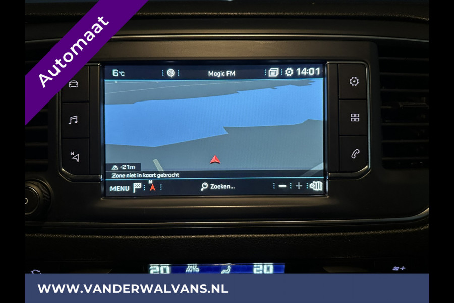 Peugeot Expert 2.0 BlueHDI 177pk Automaat **BPM VRIJ voor de Ondernemer** L2H1 Euro6 Airco | Camera | Navigatie | Apple Carplay Android Auto, Cruisecontrol, Parkeersensoren, Trekhaak, Imperiaal, LM velgen, Sidebars, Leder, Bijrijdersbank