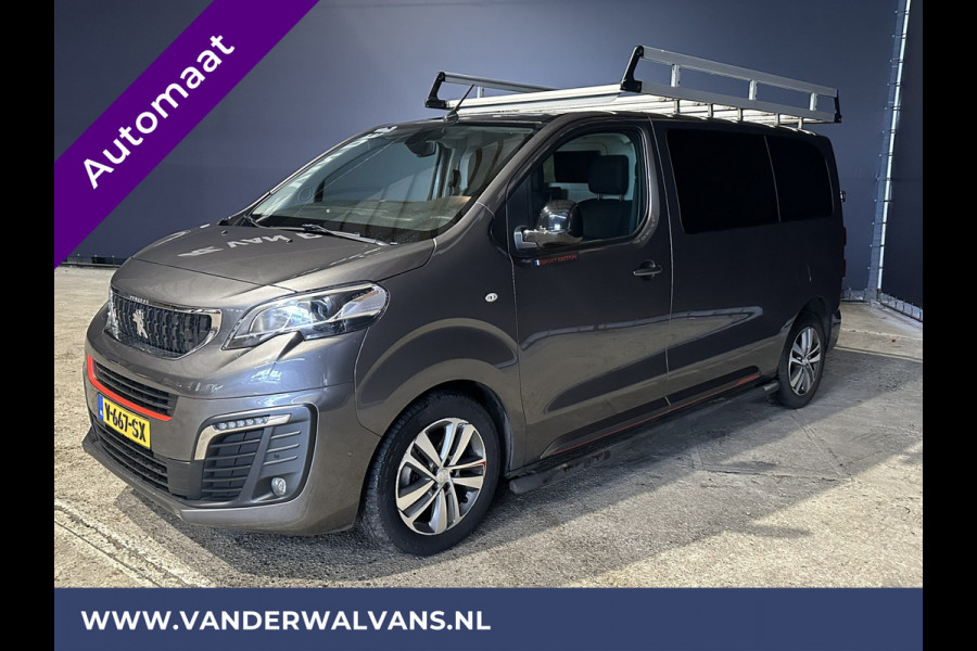 Peugeot Expert 2.0 BlueHDI 177pk Automaat **BPM VRIJ voor de Ondernemer** L2H1 Euro6 Airco | Camera | Navigatie | Apple Carplay Android Auto, Cruisecontrol, Parkeersensoren, Trekhaak, Imperiaal, LM velgen, Sidebars, Leder, Bijrijdersbank