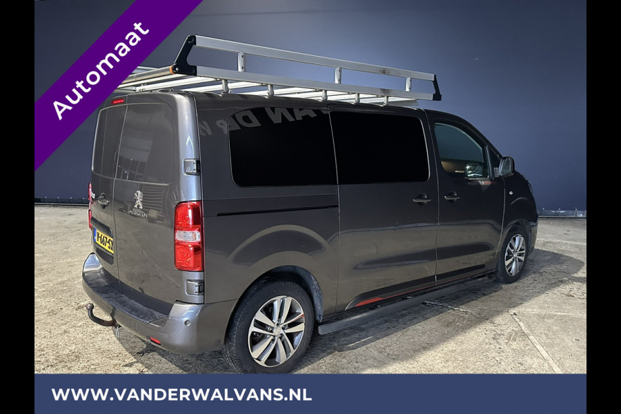 Peugeot Expert 2.0 BlueHDI 177pk Automaat **BPM VRIJ voor de Ondernemer** L2H1 Euro6 Airco | Camera | Navigatie | Apple Carplay Android Auto, Cruisecontrol, Parkeersensoren, Trekhaak, Imperiaal, LM velgen, Sidebars, Leder, Bijrijdersbank