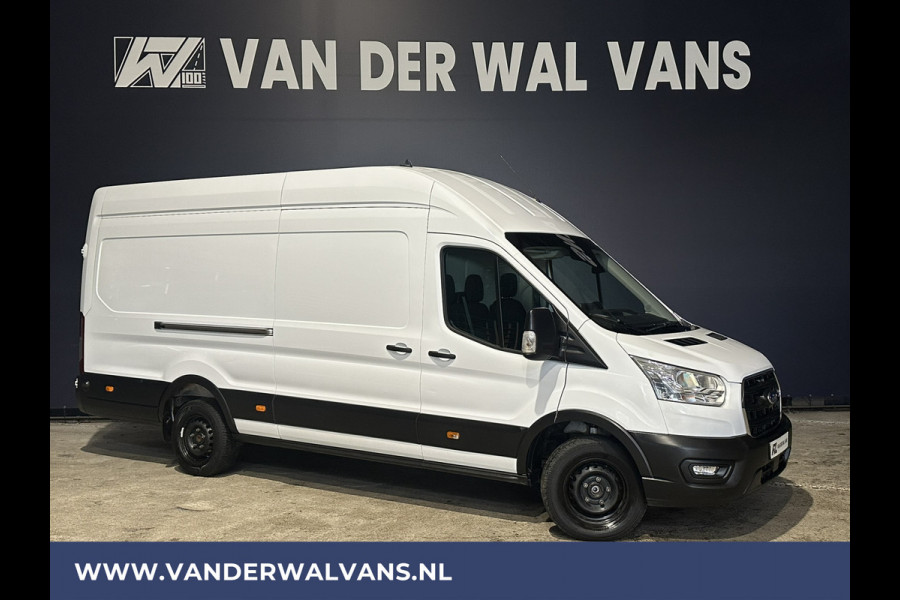 Ford Transit 2.0 TDCI 130pk **BPM VRIJ voor de Ondernemer** L4H3 Euro6 Airco | Camera | Navigatie | Apple Carplay Android Auto, Cruisecontrol, Parkeersensoren, Bijrijdersbank, Stoelverwarming, verwarmde voorruit