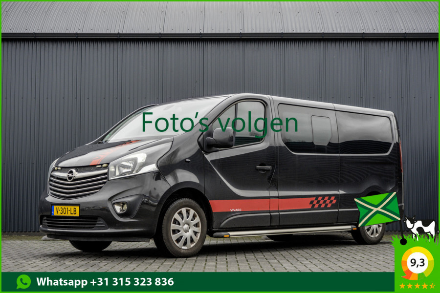 Opel Vivaro 1.6 CDTI Sport L2H1 | Euro 6 | 146 PK | 5-Persoons | Leder | Cruise | Climate | Camera | DC | LED