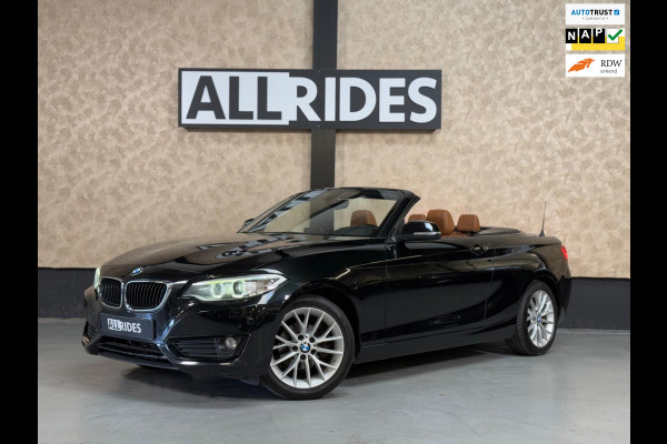 BMW 2 Serie 218D Cabrio | Leer | LED/Xenon | PDC | Stoelverwarming