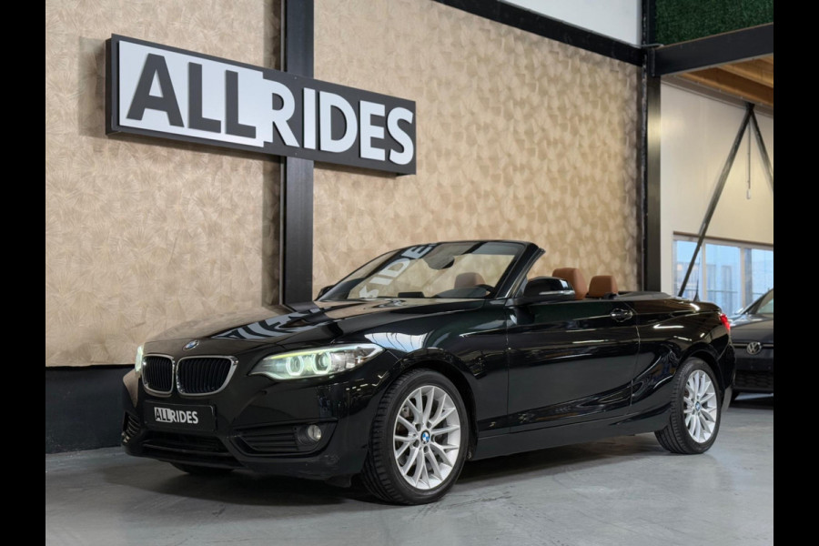 BMW 2 Serie 218D Cabrio | Leer | LED/Xenon | PDC | Stoelverwarming