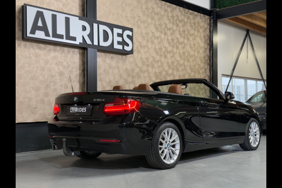 BMW 2 Serie 218D Cabrio | Leer | LED/Xenon | PDC | Stoelverwarming