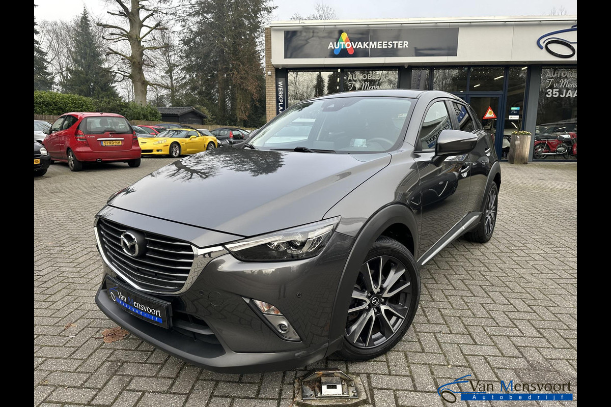 Mazda CX-3 2.0 SkyActiv-G 120 Automaat GT-M Line Navi|LED|Keyless|Headup|Camera