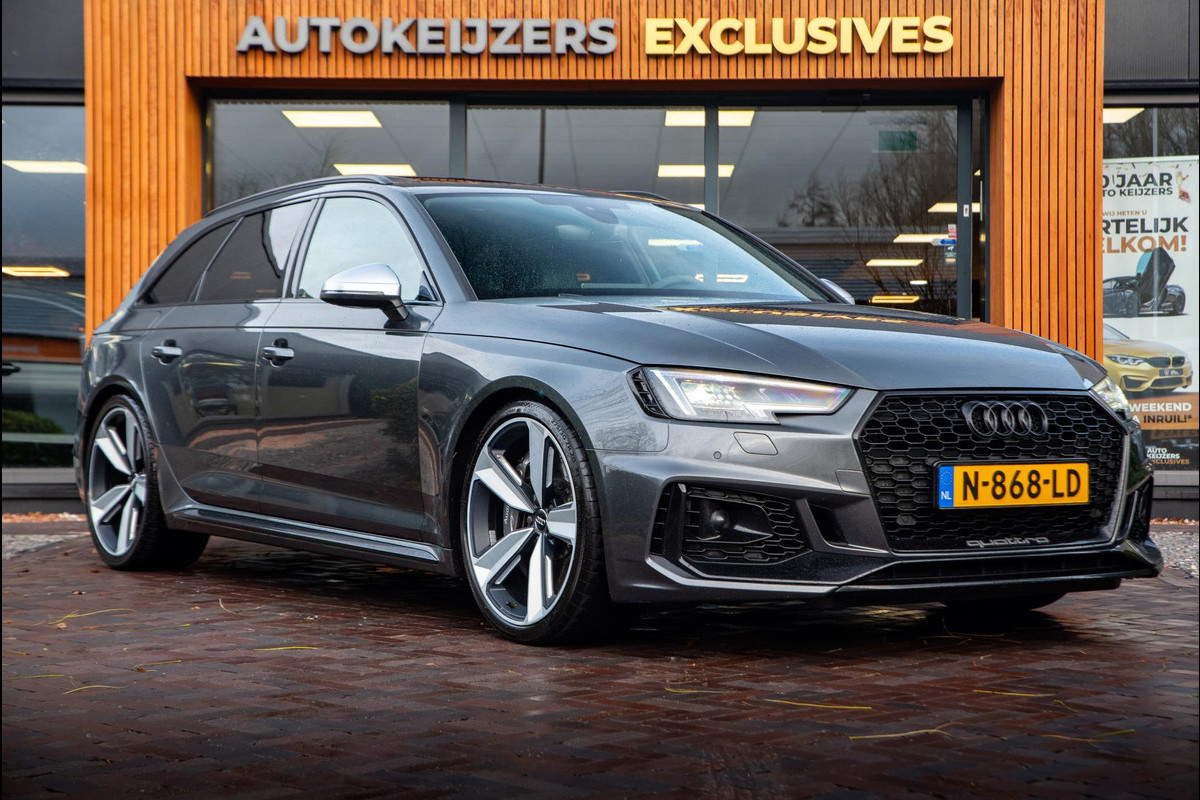 Audi A4 Avant 2.9 TFSI RS 4 quattro Panodak B&O Carbon Leer DAB+ Ceramic Ambient HUD Memory Keyless