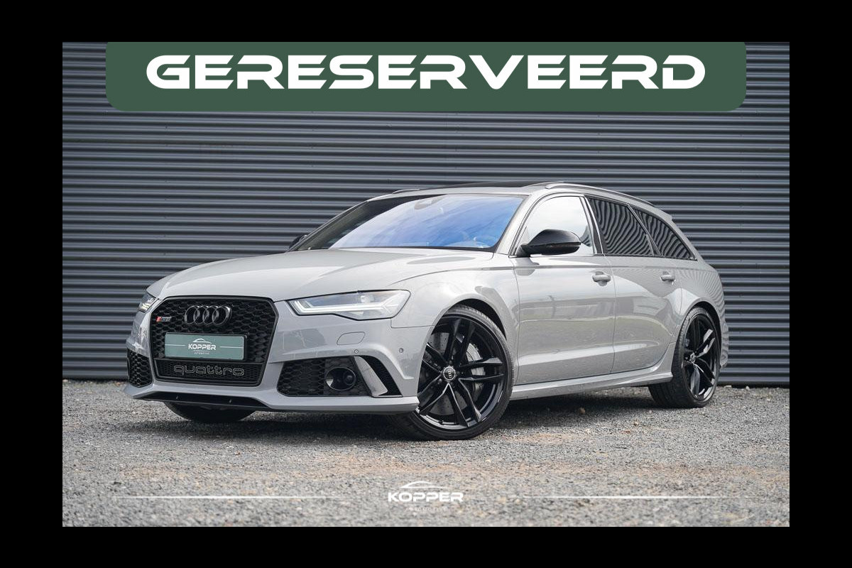 Audi RS6 Avant 4.0 TFSI quattro performance Pro Line Plus / Speed Edition / BTW / Pano / Keramisch / Leder