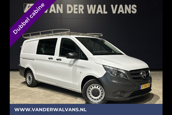 Mercedes-Benz Vito 111 CDI **BPM VRIJ voor de Ondernemer** L2H1 Dubbele cabine Euro6 Airco | 5-Zits | Imperiaal Trekhaak