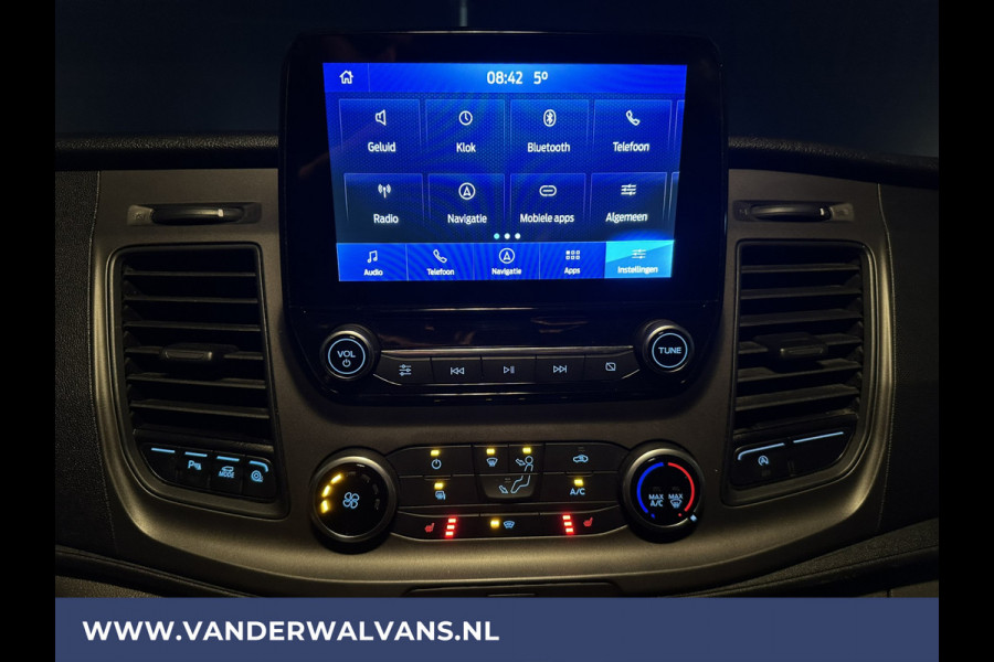 Ford Transit 2.0 TDCI 130pk **BPM VRIJ voor de Ondernemer** L4H3 Euro6 Airco | Camera | Navigatie | Apple Carplay Android Auto, Cruisecontrol, Parkeersensoren, Verwarmde voorruit, Stoelverwarming, Bijrijdersbank